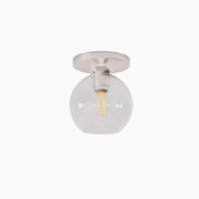 Selvion Modern Globe Pendant Light - Damp-Rated Bathroom Lighting - Luxe Glass Shade
